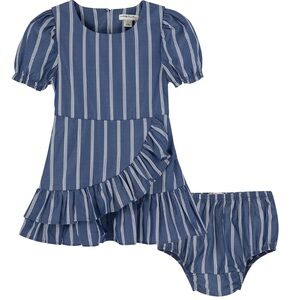 Habitual stripe ruffle dress